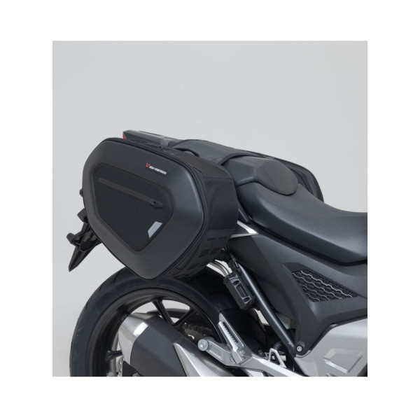 Sakwy tekstylne SW-MOTECH PRO BLAZE H з комплектом кріплення для Honda NC750XA/X (20-) чорні об'єм: 30-40l