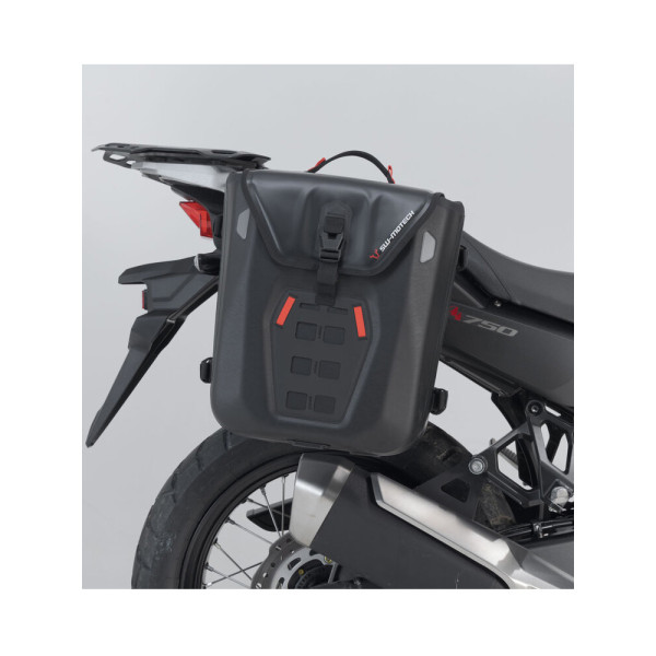Водонепроникні сумки SysBag WP M/M SW-MOTECH + кріплення SLC для Honda XL750 Transalp (22-) об'єм: 2 x 17-23 л