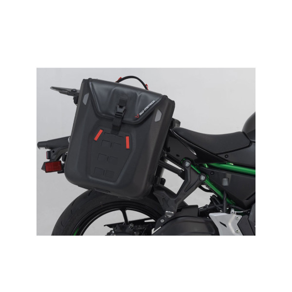 Sakwy wodoodporne SysBag WP M/M SW-MOTECH + стелаж SLC Kawasaki Z 650 (16-), Ninja 650 (17-) ємність: 2 x 17-23L