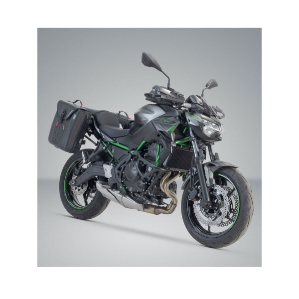 Sakwy wodoodporne SysBag WP M/M SW-MOTECH + стелаж SLC Kawasaki Z 650 (16-), Ninja 650 (17-) ємність: 2 x 17-23L