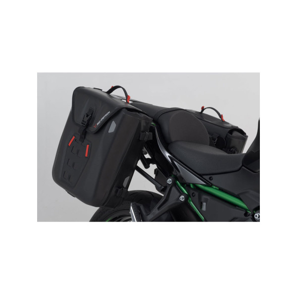 Sakwy wodoodporne SysBag WP M/M SW-MOTECH + стелаж SLC Kawasaki Z 650 (16-), Ninja 650 (17-) ємність: 2 x 17-23L