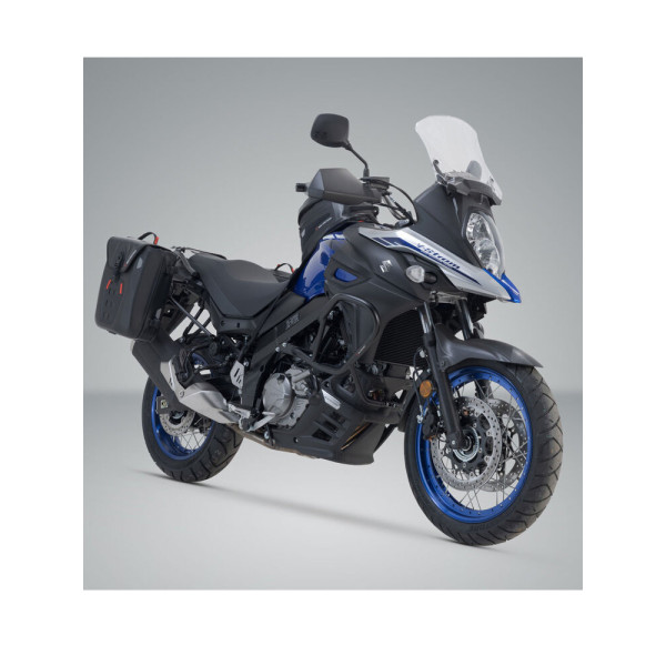 Водонепроникні мотоциклетні сумки SysBag WP M/M SW-MOTECH + кріплення SLC Suzuki DL 650 V-Strom / XT (16-) (об'єм: 2 x 17-23L)