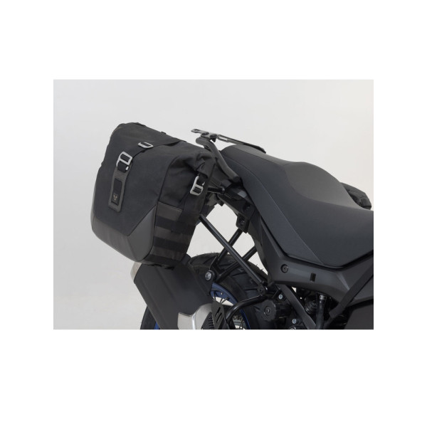 Комплект бічних сумок LEGEND GEAR LC2 зі стійками SW-MOTECH Suzuki DL 650 V-Strom / XT (16-) об'єм: 2 x 13,5 L чорні