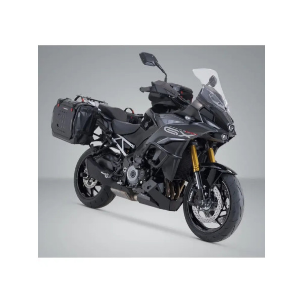 Водонепроникні сумки SysBag WP L/L SW-Motech + кріплення PRO для Suzuki GSX-S 1000 GX (23-) об'єм: 2 x 27-40L