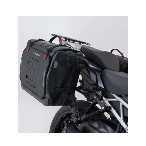 Водонепроникні сумки SysBag WP L/L SW-Motech + кріплення PRO для Suzuki GSX-S 1000 GX (23-) об'єм: 2 x 27-40L