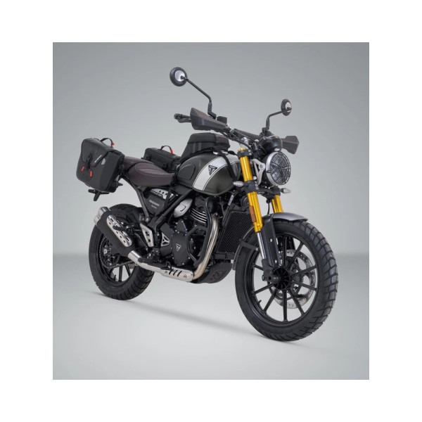 Водонепроникні сумки SysBag WP M/S SW-MOTECH + кріплення SLC для Triumph Speed 400/ Scrambler 400 X (23-) об'єм: 17-23л/ 12-16л