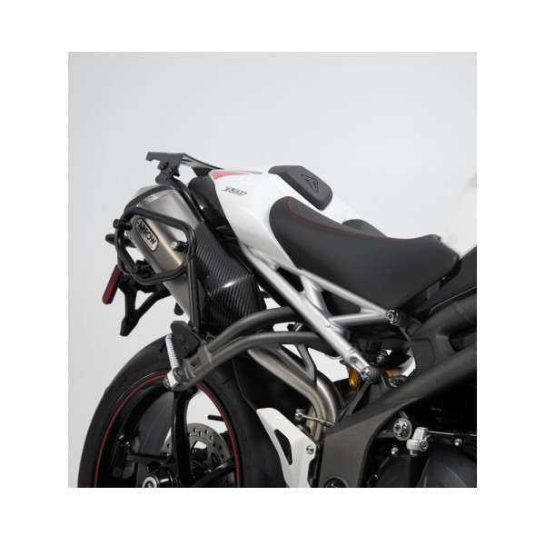 Водонепроникні сумки SysBag WP M/M SW-MOTECH + стійки SLC для Triumph Speed Triple 1050 RS (18-) об'єм: 2 x 17-23L