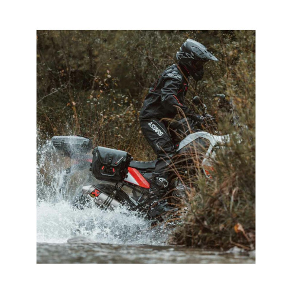 Водонепроникні сумки SysBag WP S/S SW-MOTECH + кріплення SLC для Triumph Thruxton 1200/R (16-19) об'єм: 2 x 12-16L