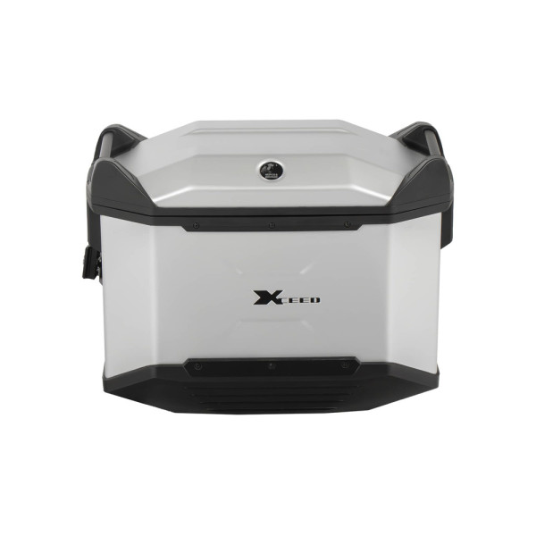 Боковий кофр правий Hepco&Becker Xceed 38 срібний (об'єм: 38L)