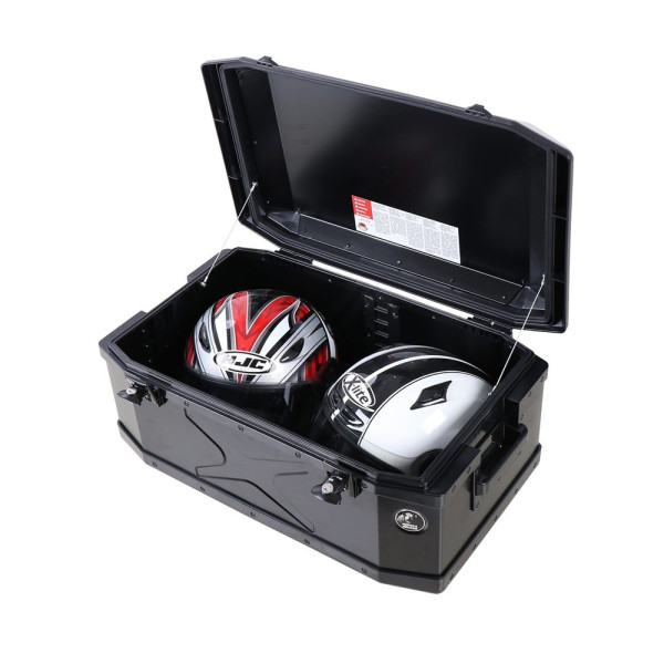 Кофр Hepco&Becker Topcase Xplorer 60 алюмінієвий чорний