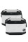 Комплект асиметричних бічних кофрів Hepco&Becker Xplorer 40/30 Срібніоб'єм: 40 + 30 L