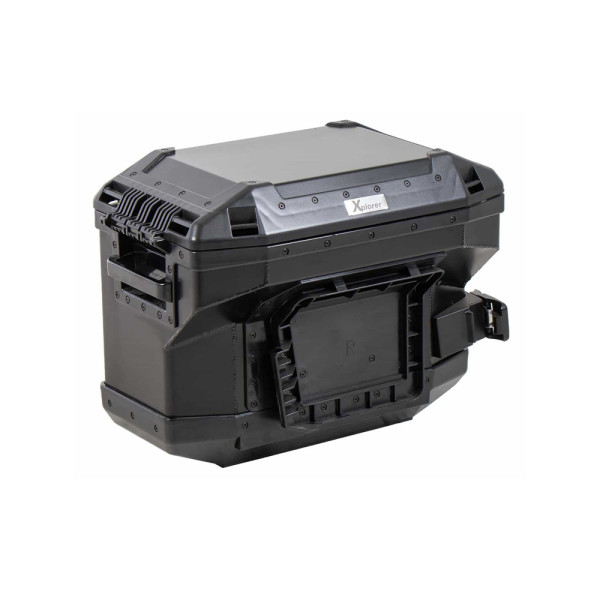 Боковий кофр правий Hepco&Becker Xplorer 37, що монтується на рамі, cutout чорний (об'єм: 37L)