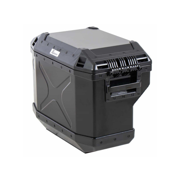 Боковий кофр правий Hepco&Becker Xplorer 37, що монтується на рамі, cutout чорний (об'єм: 37L)