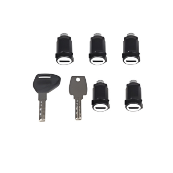 Набір ключів з 5 вставками GIVI Smart Security Lock для багажників Trekker Outback EVO SMART