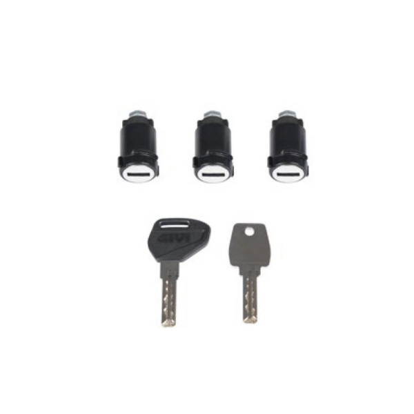 Набір ключів з 3 вкладками GIVI Smart Security Lock для кофрів Trekker Outback EVO SMART