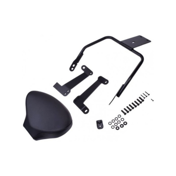 Спинка пасажира Shad для Ducati Diavel (12-19) чорна