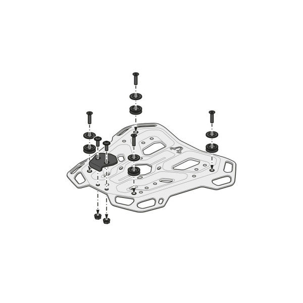 Центральний стійка Adventure-Rack SW-Motech CF Moto 450 MT (24-)