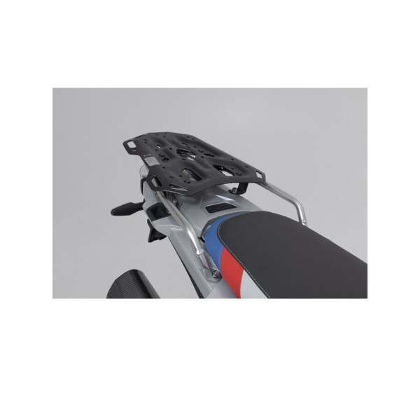 Центральний стелаж Adventure-Rack SW-MOTECH для BMW R 1250 GS / Adventure (21-), F 900 GS Adventure (24-) з коротким оригінальним стелажем BMW та сидінням