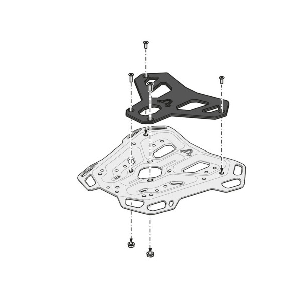Центральний стійка Adventure-Rack SW-MOTECH KTM 1290 Super Adventure R / S (21-)