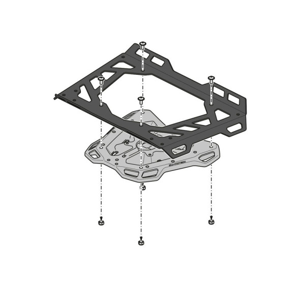 Центральний стелаж Street-Rack SW-Motech KTM 990 Duke (24-)