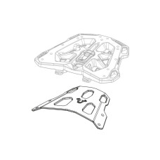 Кріплення під центральний кофр SW-MOTECH Street-Rack Honda CB500 Hornet (23-)/ CBR 500 R (23-)