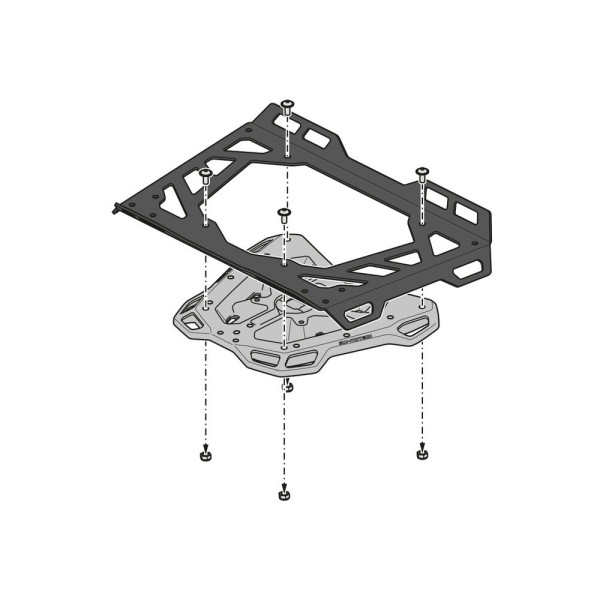 Кронштейн під центральний кофр SW-MOTECH Street-Rack Suzuki DL 650 V-Strom / XT (16-)