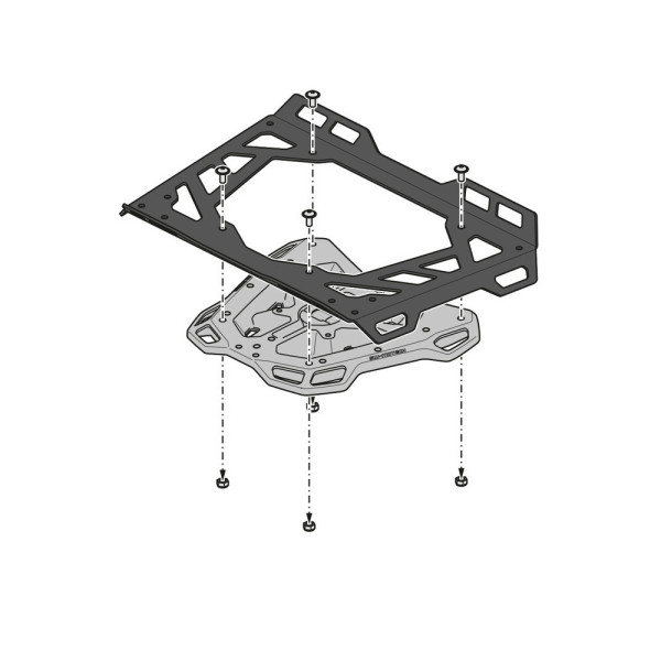 Центральний стійка Street-Rack SW-MOTECH Kawasaki Z650 RS (21-)