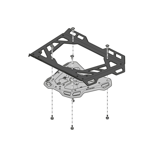 Центральний стійка Street-Rack SW-MOTECH Yamaha MT-07 (20-)
