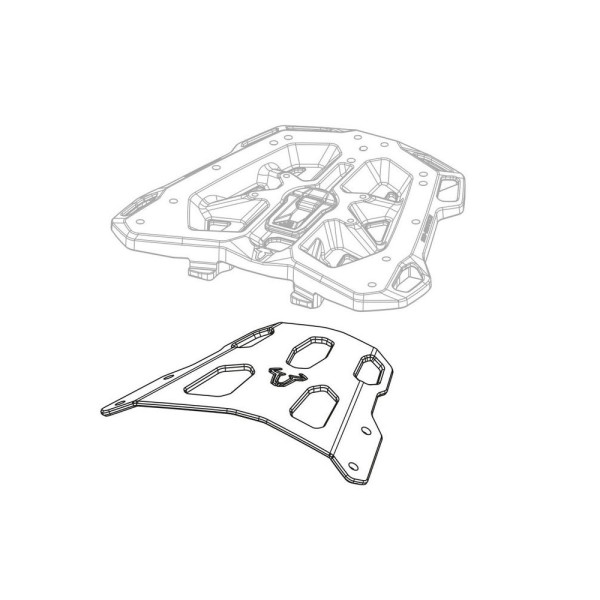 Центральний стійка Street-Rack SW-MOTECH Yamaha MT-07 (20-)