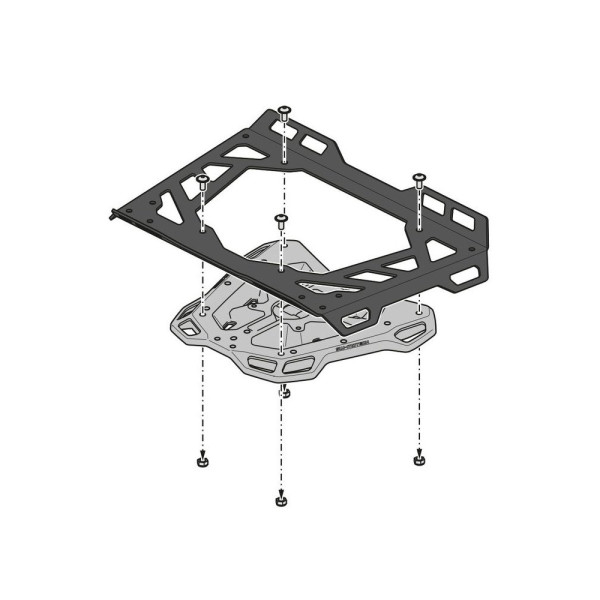 Центральний стійка Street-Rack SW-MOTECH Yamaha MT-07 Tracer 16-, Tracer 7 21-