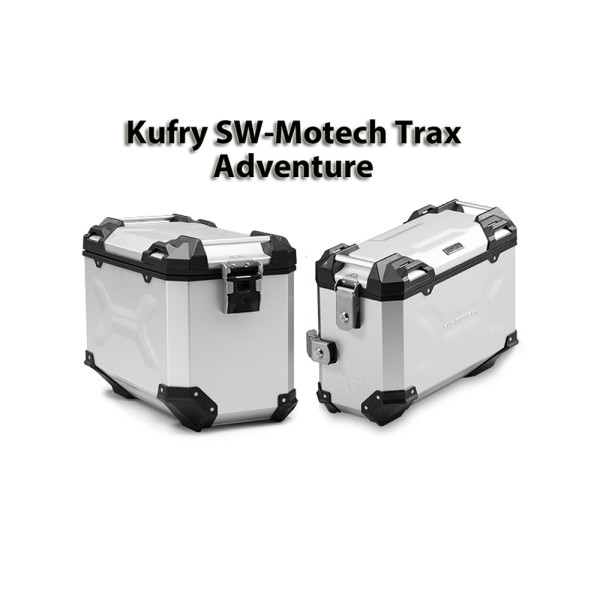 Комплект 2-х бічних кофрів TRAX ADV SW-MOTECH на праву сторону - 37л & ліву сторону - 45л