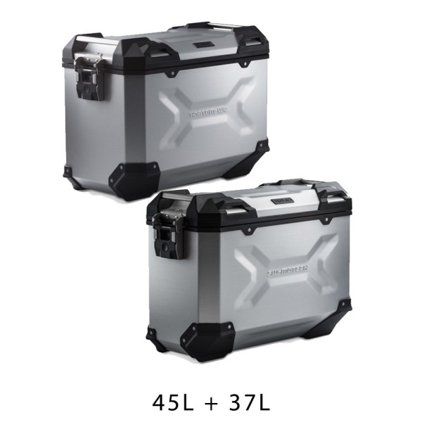 Комплект 2-х бічних кофрів TRAX ADV SW-MOTECH на праву сторону - 37л & ліву сторону - 45л