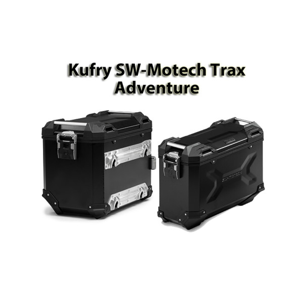 Комплект 2-х бічних кофрів TRAX ADV SW-MOTECH на праву сторону - 37л & ліву сторону - 45л