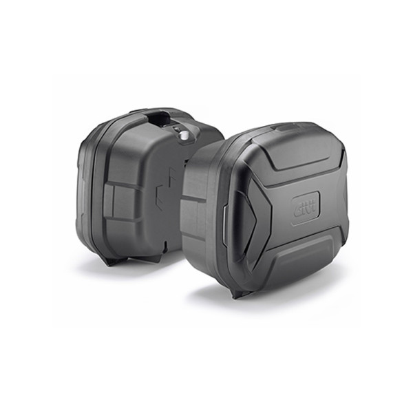 Комплект бічних кофрів GIVI TRK35BB Trekker Lite Monokey пластикових, чорних об'єм: 2 x 35l
