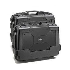 Комплект бічних кофрів Kappa Monokey KGR33NN Garda чорних з додатковим замком ємність: 2 x 33l