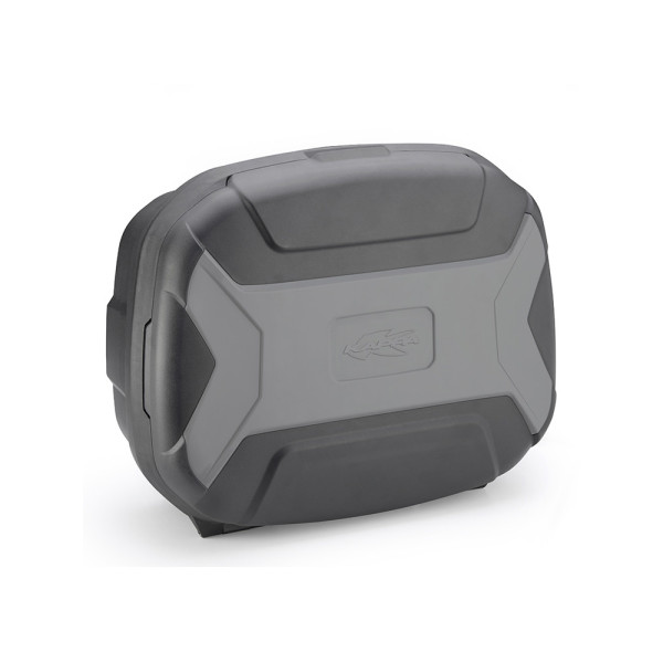Комплект бічних кофрів Kappa Monokey K'Vector KVC35NG чорних з сірим вставкою об'єм: 2 x 35l