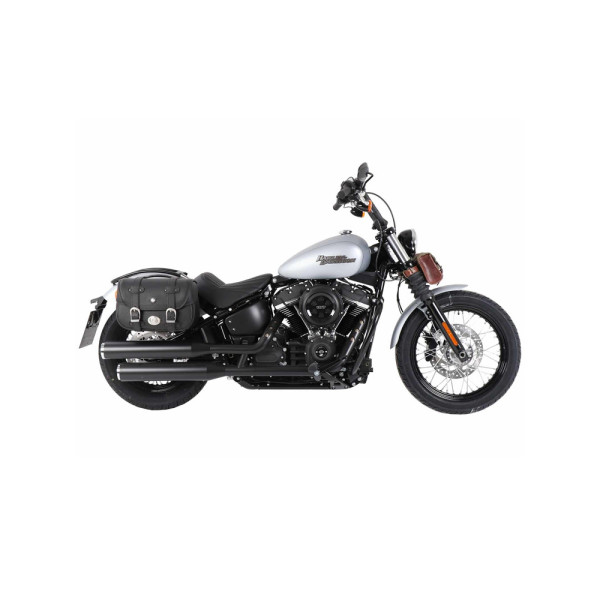 Кріплення для мотоциклетних сумок Hepco&Becker C-Bow Harley-Davidson Softail Slim (18-23) хромовані