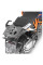 Кронштейн під центральний кофр Monokey GIVI KTM 1290 Super Adventure R/ S (21-)плата монтажу в комплекті