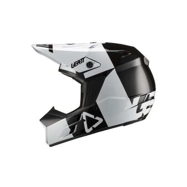 Дитячий кросовий шолом Leatt Moto 3.5 V21 чорний-білий