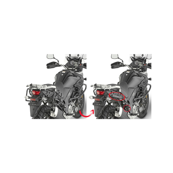 Кріплення Givi під бічні кофри Monokey/Retro Fit до Suzuki DL 650 V-Strom (17-)