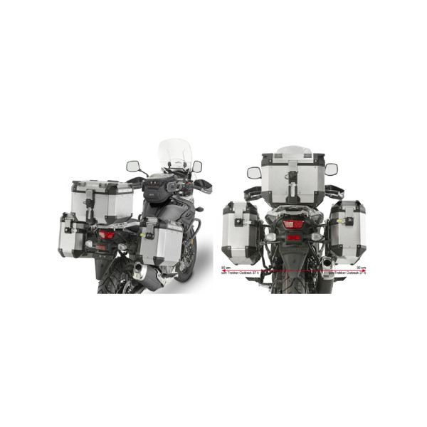 Кронштейн бічних кофрів Monokey Cam-Side GIVI Suzuki DL 650 V-Strom (17-)