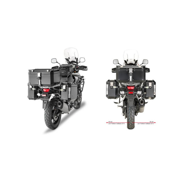 Кронштейн бічних кофрів Monokey Cam-Side GIVI Suzuki DL 1000 V-Strom (14-19)