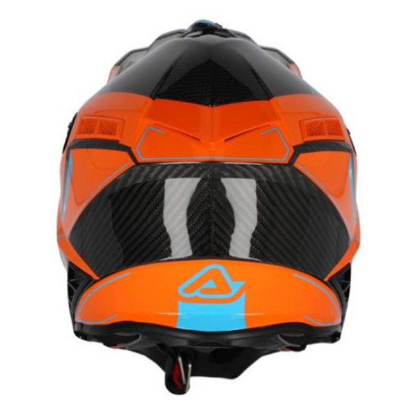 Шолом ендуро Acerbis Steel Carbon помаранчевий