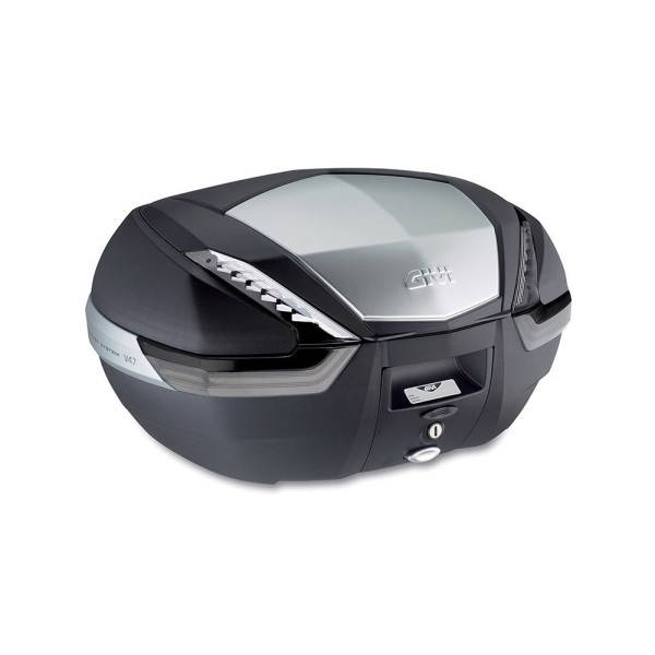 Лакований кофр Givi Monokey V47 чорний мат об'єм: 47 L