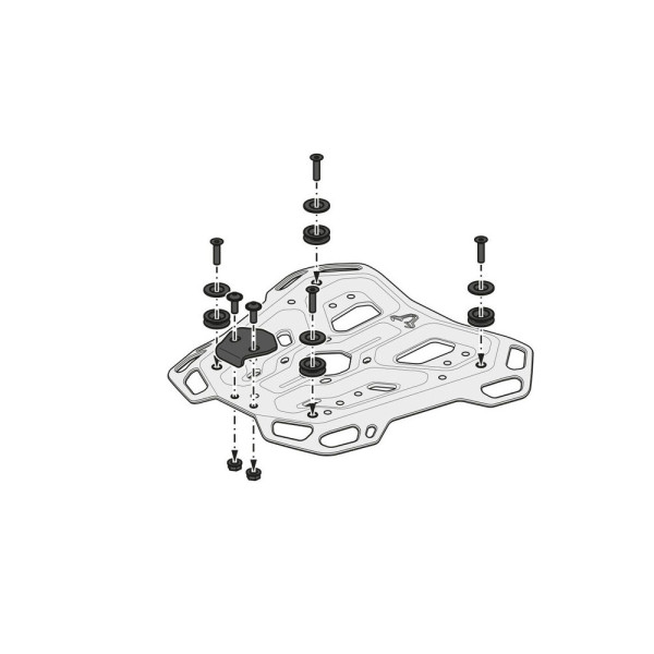 Центральний стійка Adventure-Rack SW-MOTECH CFMoto 800MT CF800-5 (21-)