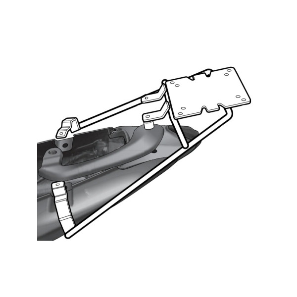 Кронштейн Shad під центральний кофр Keeway RKS 125 / 150 / 200 (11-21)