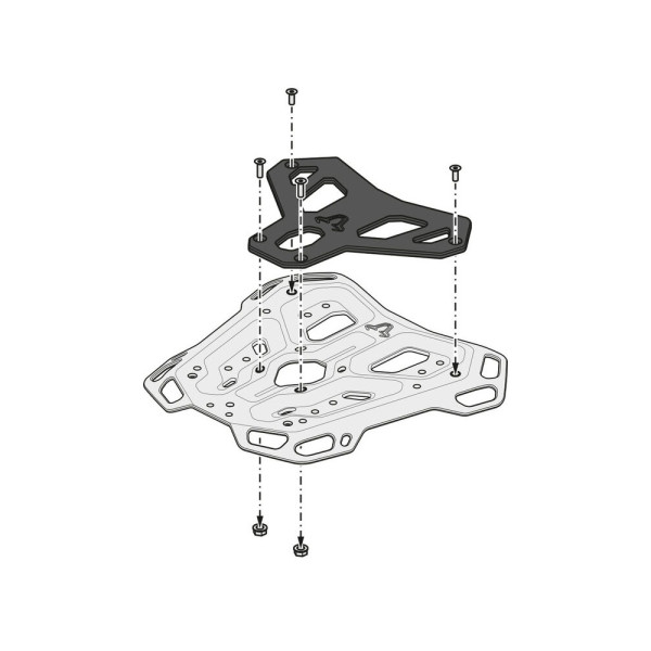 Центральний стелаж Adventure-Rack SW-Motech Royal Enfield Himalayan 450 (23-)