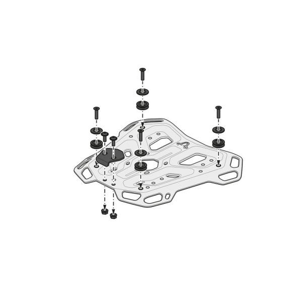 Центральний стійка Adventure-Rack SW-MOTECH Voge 650DS R810C / 650 DSX (21-)