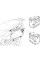Кронштейн для бічних кофрів SW-MOTECH Evo Honda VFR 1200 X Crosstourer (12-)