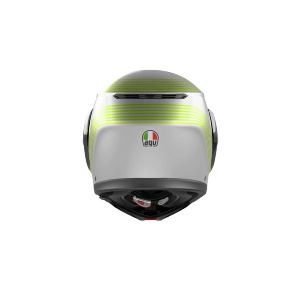 Шолом щелепний AGV Streetmodular Iseo біло-чорно-жовтий